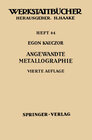Buchcover Angewandte Metallographie