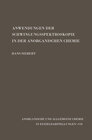 Buchcover Anwendungen der Schwingungsspektroskopie in der Anorganischen Chemie