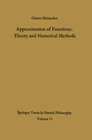 Buchcover Approximation of Functions: Theory and Numerical Methods