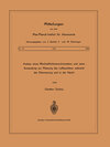 Buchcover Ausbau eines Wechsellichtmonochromators und seine Anwendung zur Messung des Luftleuchtens Während der Dämmerung und in d