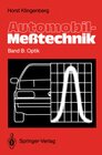 Buchcover Automobil-Meßtechnik