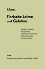 Buchcover Chemie und Fabrikation der tierischen Leime und der Gelatine