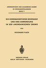 Buchcover Die Kernmagnetische Resonanz und Ihre Anwendung in der Anorganischen Chemie