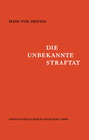 Buchcover Die Unbekannte Straftat