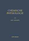 Buchcover Einführung in die Chemische Physiologie