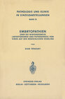 Buchcover Embryopathien