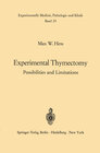 Buchcover Experimental Thymectomy