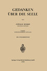 Buchcover Gedanken über die Seele