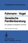 Buchcover Genetische Familienberatung