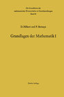 Buchcover Grundlagen der Mathematik I