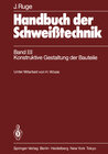 Buchcover Handbuch der Schweißtechnik