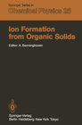 Buchcover Ion Formation from Organic Solids
