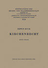 Buchcover Kirchenrecht