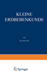 Buchcover Kleine Erdbebenkunde