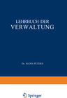 Buchcover Lehrbuch der Verwaltung