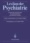 Buchcover Lexikon der Psychiatrie