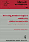Buchcover Messung, Modellierung und Bewertung von Rechensystemen