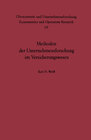 Buchcover Methoden der Unternehmensforschung im Versicherungswesen