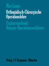 Buchcover Orthopädisch-Chirurgische Operationslehre