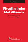 Buchcover Physikalische Metallkunde
