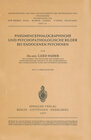 Buchcover Pneumencephalographische und Psychopathologische Bilder bei Endogenen Psychosen