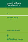 Buchcover Population Biology