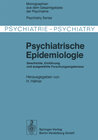 Buchcover Psychiatrische Epidemiologie