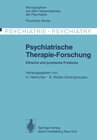 Buchcover Psychiatrische Therapie-Forschung
