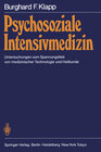 Buchcover Psychosoziale Intensivmedizin