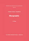 Buchcover Rheographie