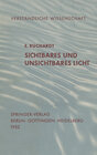 Buchcover Sichtbares und Unsichtbares Licht