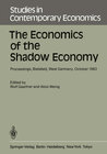 Buchcover The Economics of the Shadow Economy