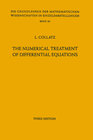 Buchcover The Numerical Treatment of Differential Equations