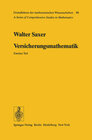 Buchcover Versicherungsmathematik