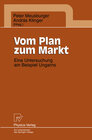 Buchcover Vom Plan zum Markt