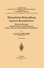 Buchcover Klimatische Behandlung Innerer Krankheiten