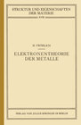 Buchcover Elektronentheorie der Metalle
