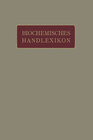 Buchcover Biochemisches Handlexikon