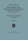 Buchcover Bericht über die Fünfzigste Zusammenkunft der Deutschen Ophthalmologischen Gesellschaft in Heidelberg 1934