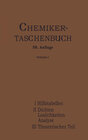 Buchcover Chemiker-Taschenbuch