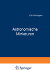 Buchcover Astronomische Miniaturen