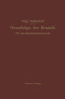 Buchcover Grundzüge der Botanik