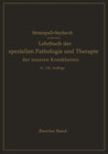 Buchcover Lehrbuch der speziellen Pathologie und Therapie der inneren Krankheiten für Studierende und Ärzte