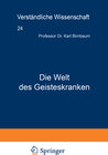 Buchcover Die Welt des Geisteskranken