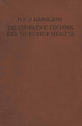 Buchcover Die Operative Technik des Tierexperimentes