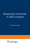 Buchcover Botanischer Unterricht in 160 Lectionen