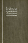 Buchcover Die Praxis der Hydrotherapie und verwandter Heilmethoden