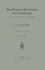 Buchcover Das Pirquetsche System der Ernährung