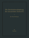 Buchcover Die Betriebsbuchhaltung der chemischen Industrie