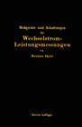 Buchcover Meßgeräte und Schaltungen für Wechselstrom-Leistungsmessungen